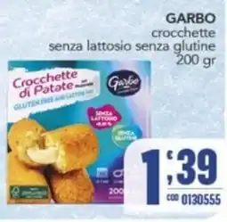 Gruppo di Palo Garbo crocchette di Patate offerta