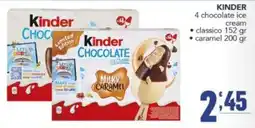 Gruppo di Palo Kinder Chocolate Ice Cream offerta