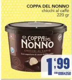 Gruppo di Palo COPPA DEL NONNO chicchi al caffè offerta