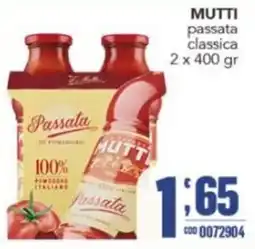Gruppo di Palo MUTTI passata classica offerta