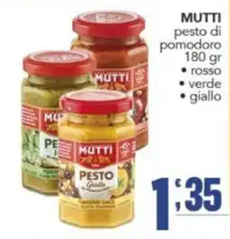 Gruppo di Palo MUTTI pesto di pomodoro offerta