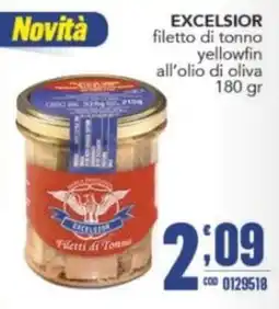 Gruppo di Palo EXCELSIOR filetto di tonno yellowfin offerta
