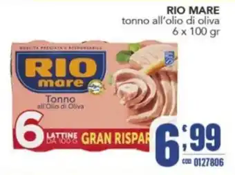 Gruppo di Palo RIO mare Tonno all'Olio di Oliva offerta