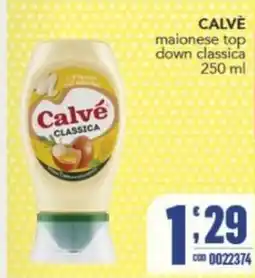 Gruppo di Palo Calvé maionese top down classica offerta