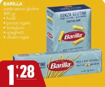 Gruppo di Palo Barilla pasta senza glutine offerta