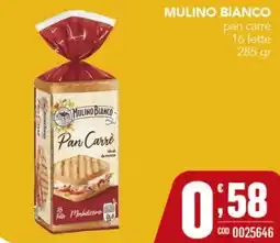 Gruppo di Palo Mulino Bianco Pan Carrè offerta