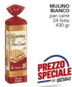 Gruppo di Palo Mulino bianco pan carrè 24 fette offerta