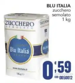 Gruppo di Palo Zucchero semolato Blu Italia offerta