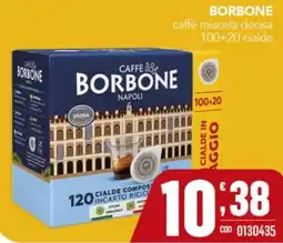 Gruppo di Palo Caffè Borbone miscela decisa offerta