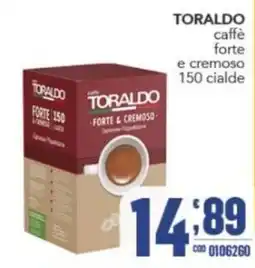Gruppo di Palo caffè TORALDO offerta