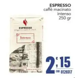 Gruppo di Palo ESPRESSO caffè macinato intenso offerta