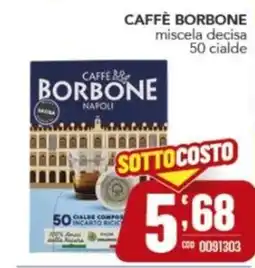 Gruppo di Palo CAFFÈ BORBONE miscela decisa offerta