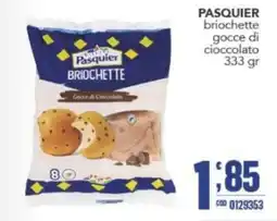 Gruppo di Palo Pasquier briochette gocce di cioccolato offerta