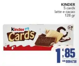 Gruppo di Palo Kinder Cards offerta