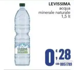 Gruppo di Palo LEVISSIMA acqua minerale naturale offerta