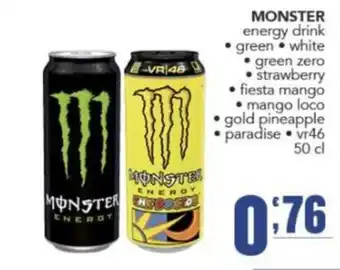 Gruppo di Palo Monster energy drink offerta