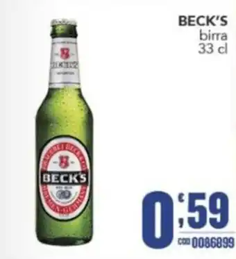 Gruppo di Palo BECK'S birra offerta