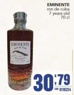 Gruppo di Palo EMINENTE ron de cuba offerta