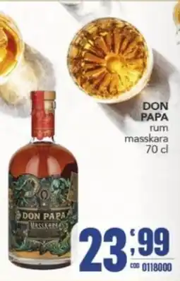 Gruppo di Palo DON PAPA rum masskara offerta
