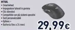 Unieuro Logitech M750L offerta