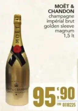 Gruppo di Palo MOËT & CHANDON champagne impérial brut golden sleeve offerta