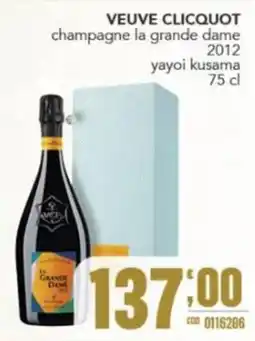 Gruppo di Palo VEUVE CLICQUOT champagne la grande dame offerta