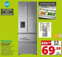 Comet Hisense FRIGO 4 PORTE RF632N4WIE1 offerta