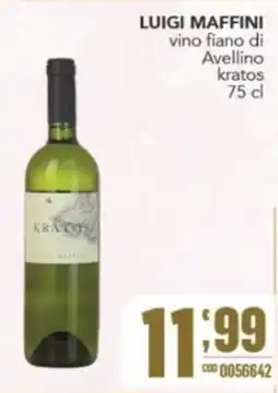 Gruppo di Palo LUIGI MAFFINI vino fiano di Avellino kratos offerta