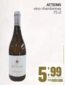 Gruppo di Palo ATTEMS vino chardonnay offerta