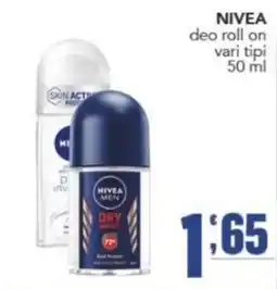 Gruppo di Palo NIVEA deo roll on offerta