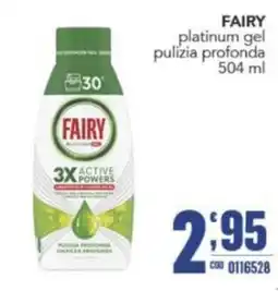 Gruppo di Palo FAIRY platinum gel pulizia profonda offerta