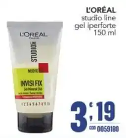 Gruppo di Palo L'ORÉAL studio line gel iperforte offerta