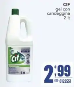Gruppo di Palo CIF gel con candeggina offerta
