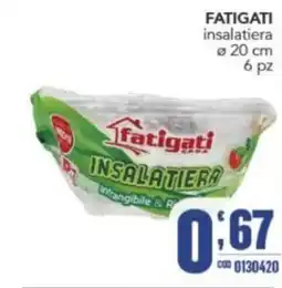 Gruppo di Palo fatigati insalatiera offerta