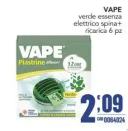 Gruppo di Palo VAPE Piastrine diffusore offerta