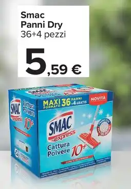 Carrefour Smac Panni Dry offerta