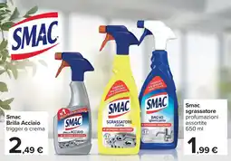 Carrefour Smac sgrassatore profumazioni assortite offerta