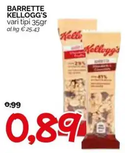 Hardis BARRETTE KELLOGG'S offerta
