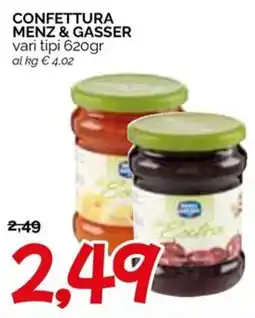 Hardis Confettura Menz & Gasser offerta