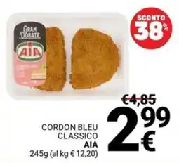 Supermercati Gulliver Cordon bleu classico AIA offerta