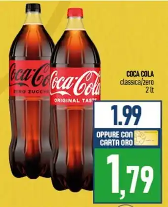Ciro Amodio Coca-Cola classica/zero offerta