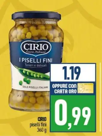 Ciro Amodio CIRIO I PISELLI FINI offerta