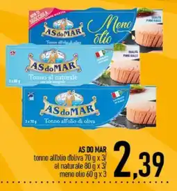 Ciro Amodio AS DO MAR tonno all'olio di oliva offerta