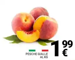 Supermercati Gulliver PESCHE GIALLE offerta