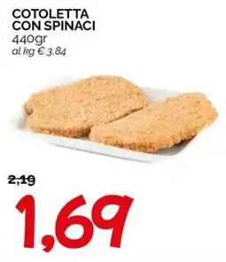 Hardis COTOLETTA CON SPINACI offerta