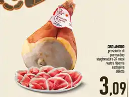 Ciro Amodio prosciutto di parma dop offerta