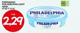 Hardis Formaggio Philadelphia Light offerta