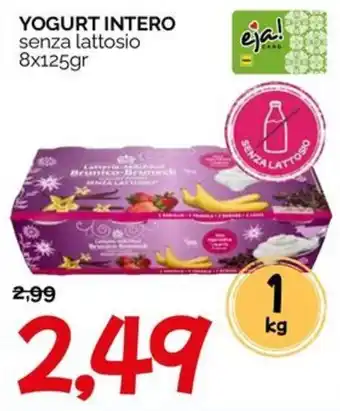 Hardis YOGURT INTERO senza lattosio offerta