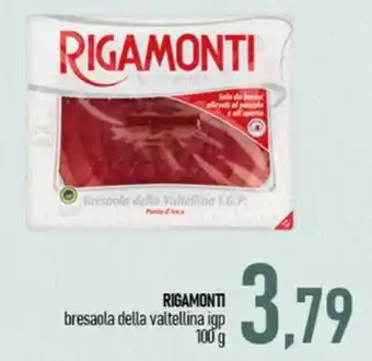 Ciro Amodio RIGAMONTI bresaola della valtellina igp offerta
