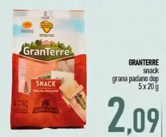 Ciro Amodio GRANterre snack grana padano dop offerta